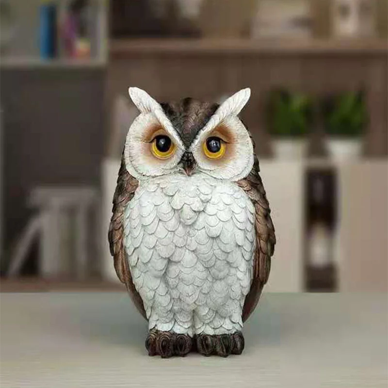 Simulated owl decoration courtyard living room home TV cabinet wine cabinet desktop decoration lovely animal bird crafts
Simulated owl decoration courtyard living room home TV cabinet wine cabinet desktop decoration lovely animal bird crafts
