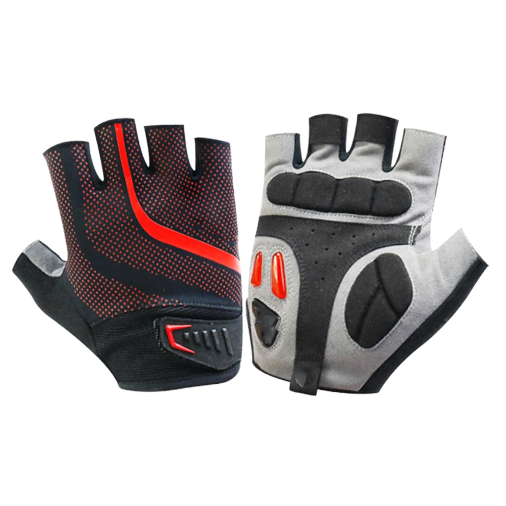 Half Finger Cycling Breathable Unisex Biking Gloves Shockproof Anti Sweat Slip Resistant Gloves for Riding Outdoor Activities
Half Finger Cycling Breathable Unisex Biking Gloves Shockproof Anti Sweat Slip Resistant Gloves for Riding Outdoor Activities