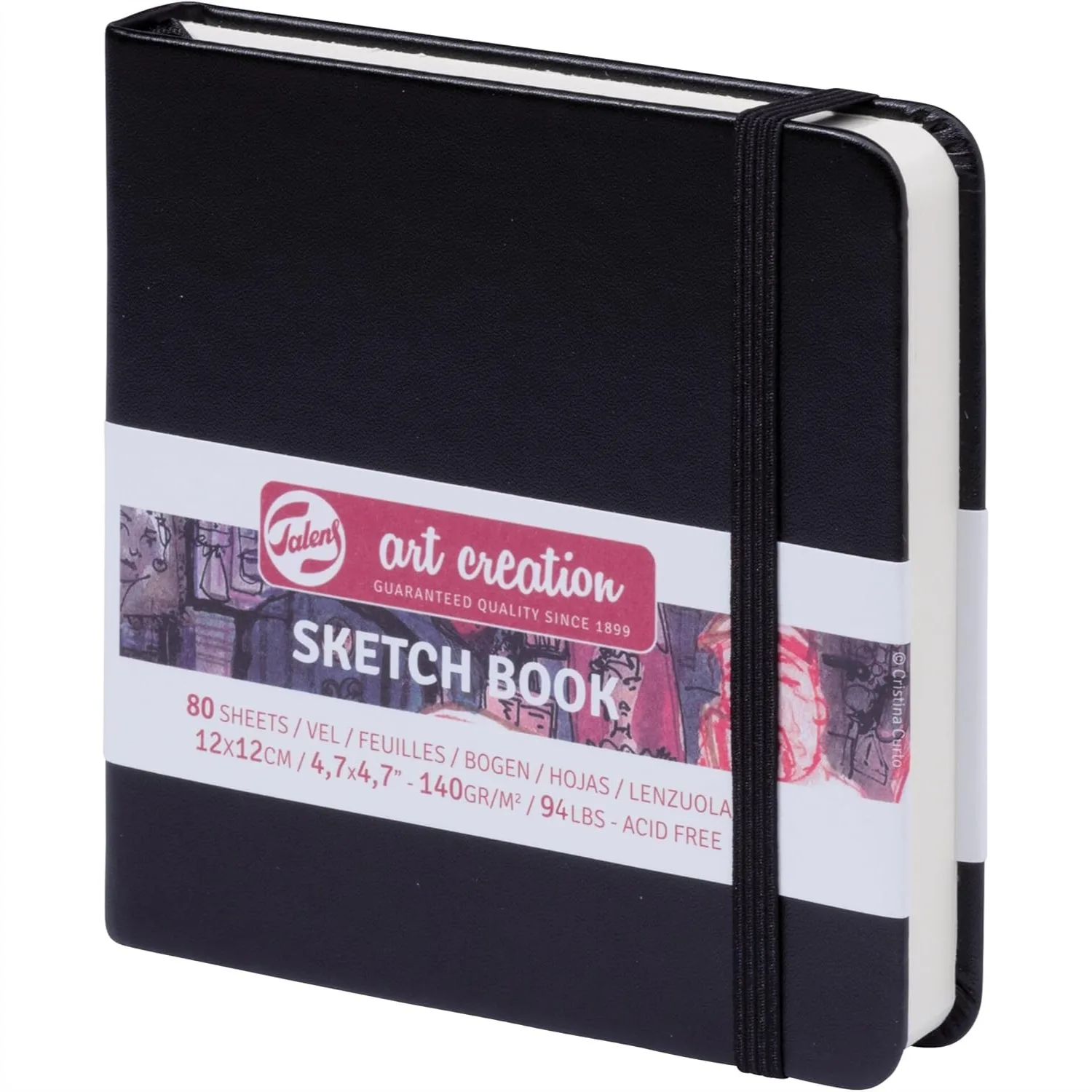 Sketchbook 12x12 cm 140gsm 80 Sheets for Drawing and Art
Sketchbook 12x12 cm 140gsm 80 Sheets for Drawing and Art