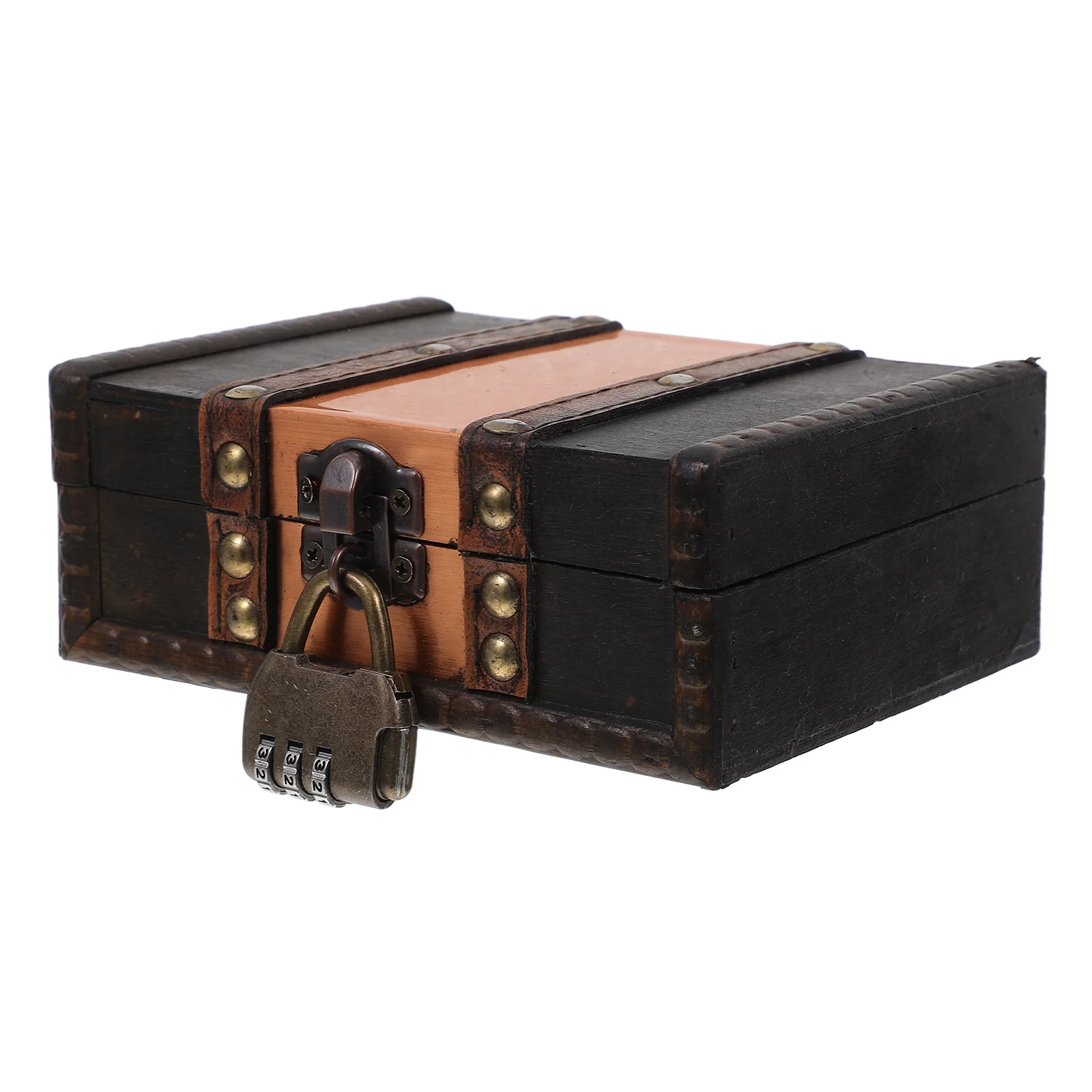 Vintage Wooden Treasure Chest Small Decorative Box Lockable Jewelry Organizer Keepsakes Home Office School Storage
Vintage Wooden Treasure Chest Small Decorative Box Lockable Jewelry Organizer Keepsakes Home Office School Storage