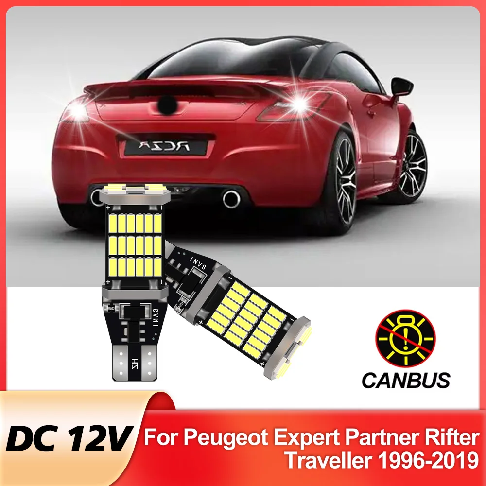 2pcs LED Reverse Light For Peugeot Expert Partner Rifter Traveller Accessories 1996-2019 2015 2016 2017 2018 Backup Back Up Lamp 
2pcs LED Reverse Light For Peugeot Expert Partner Rifter Traveller Accessories 1996-2019 2015 2016 2017 2018 Backup Back Up Lamp