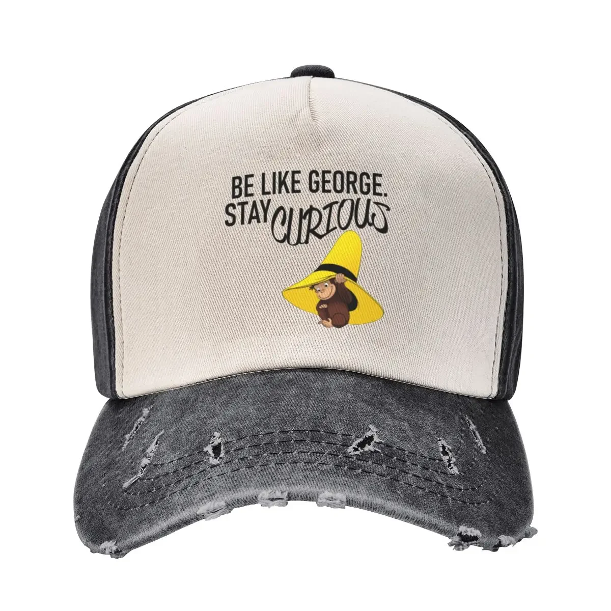 Be Like George, Stay Curious Baseball Cap Luxury Hat Luxury man cap Kids Hat Mens Tennis Women's
Be Like George, Stay Curious Baseball Cap Luxury Hat Luxury man cap Kids Hat Mens Tennis Women's