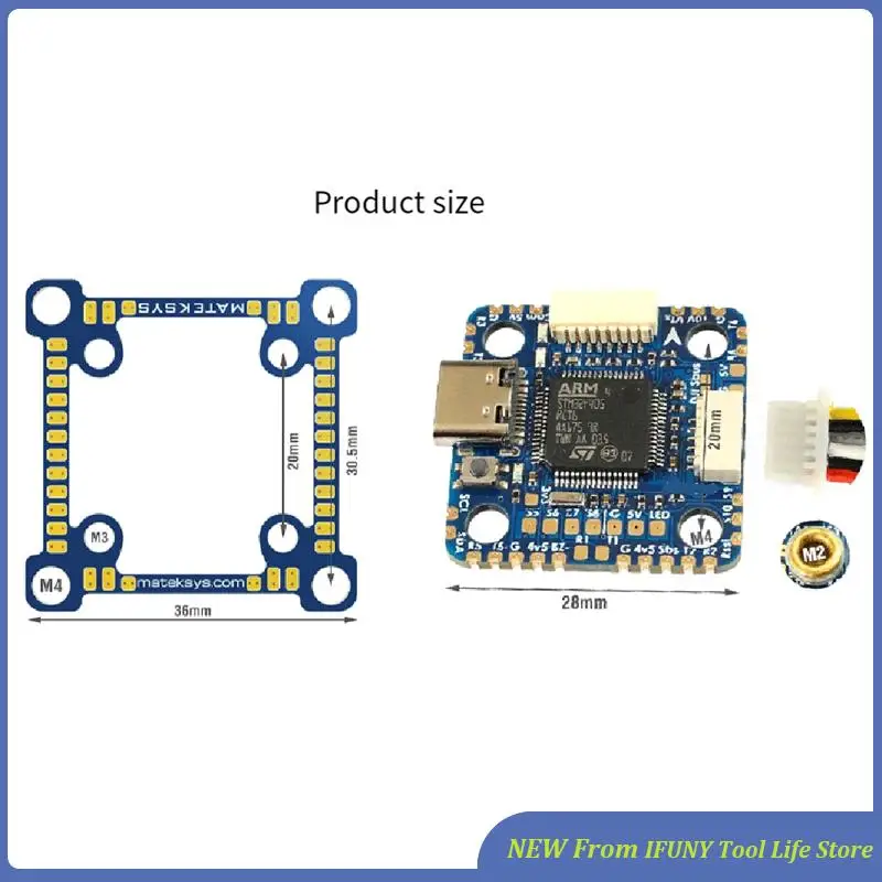 F405-Minite Flight Controller With OSD Baro Blackbox STM32F405RGT6 For RC FPV Drone F722-Minise New
F405-Minite Flight Controller With OSD Baro Blackbox STM32F405RGT6 For RC FPV Drone F722-Minise New