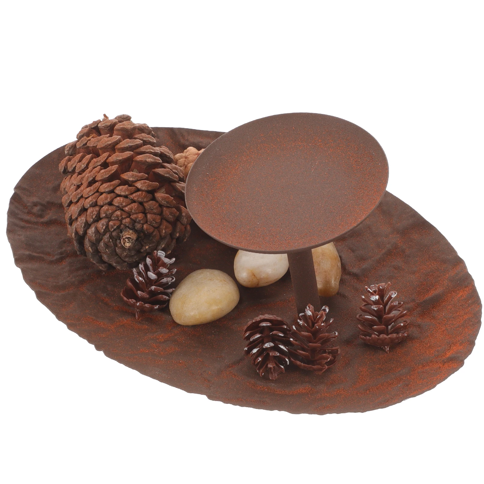 1 set Vintage Christmas Holder Iron Decorative Candlestand Pinecones Stones Party Table Decoration Desktop Ornament Gift
1 set Vintage Christmas Holder Iron Decorative Candlestand Pinecones Stones Party Table Decoration Desktop Ornament Gift