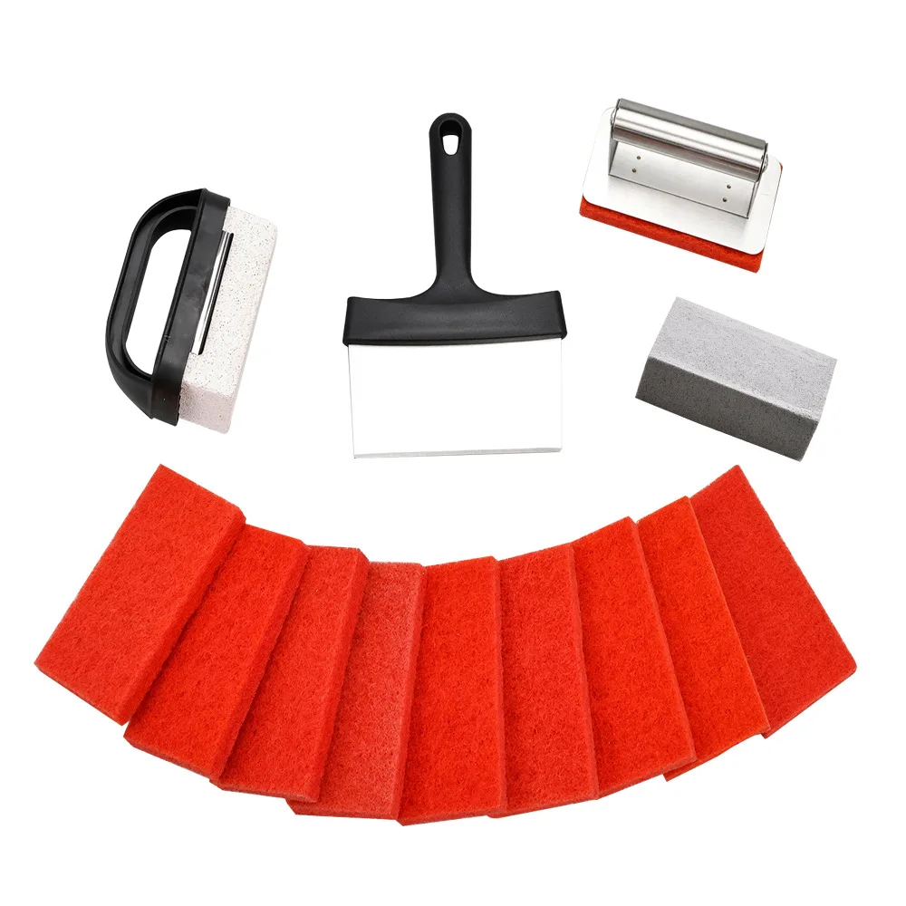 15pcs Cleaning Kit Home Cleaning Grill Teppanyaki Cleaning Cloth Abrasive Stone Cleaning Spatula Kitchen Cleaning
15pcs Cleaning Kit Home Cleaning Grill Teppanyaki Cleaning Cloth Abrasive Stone Cleaning Spatula Kitchen Cleaning