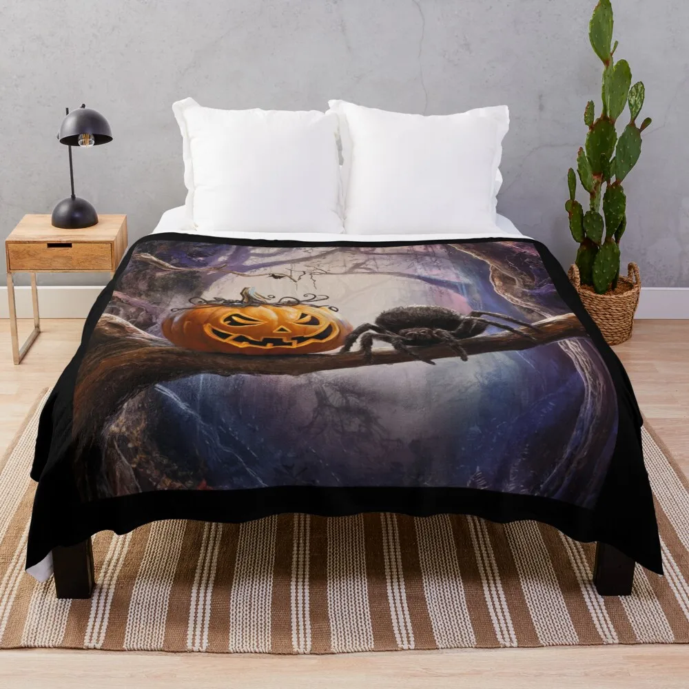 Halloween Pumpkin and Spider for Children and Adults Gifts Throw Blanket Stuffeds Luxury Brand Beautifuls Hairy Blankets
Halloween Pumpkin and Spider for Children and Adults Gifts Throw Blanket Stuffeds Luxury Brand Beautifuls Hairy Blankets