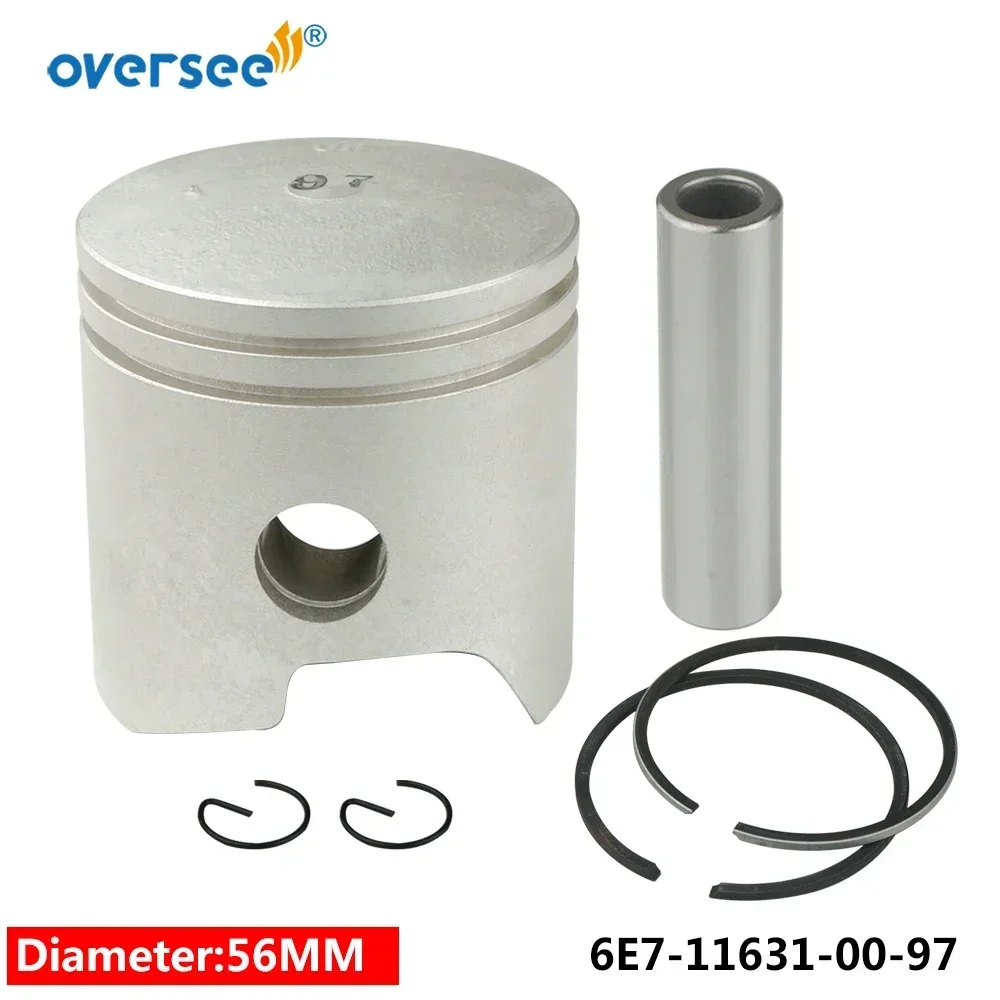 6E7-11631 Piston Set STD For Yamaha 2T 9.9HP 15HP Outboard Motor, 683/682/6E7/6E8/63V Parsun Hidea Seapro HDX 6E7-11631-00-97
6E7-11631 Piston Set STD For Yamaha 2T 9.9HP 15HP Outboard Motor, 683/682/6E7/6E8/63V Parsun Hidea Seapro HDX 6E7-11631-00-97