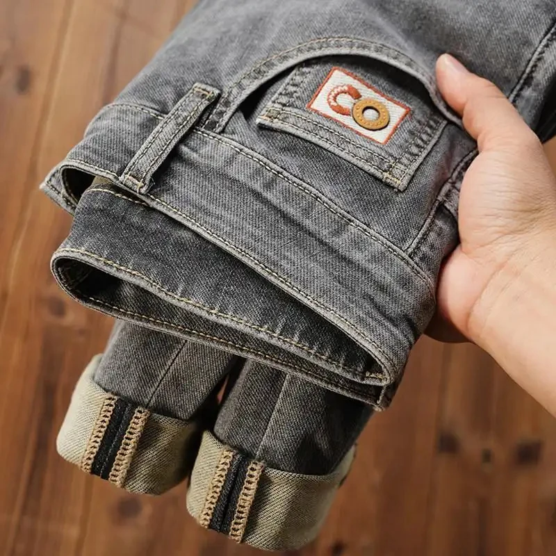 2026 New Spring Summer Men's Black Gray Jeans, Luxury Men's Clothing Fashion, Lightweight, Elastic, Slim Fit
2026 New Spring Summer Men's Black Gray Jeans, Luxury Men's Clothing Fashion, Lightweight, Elastic, Slim Fit