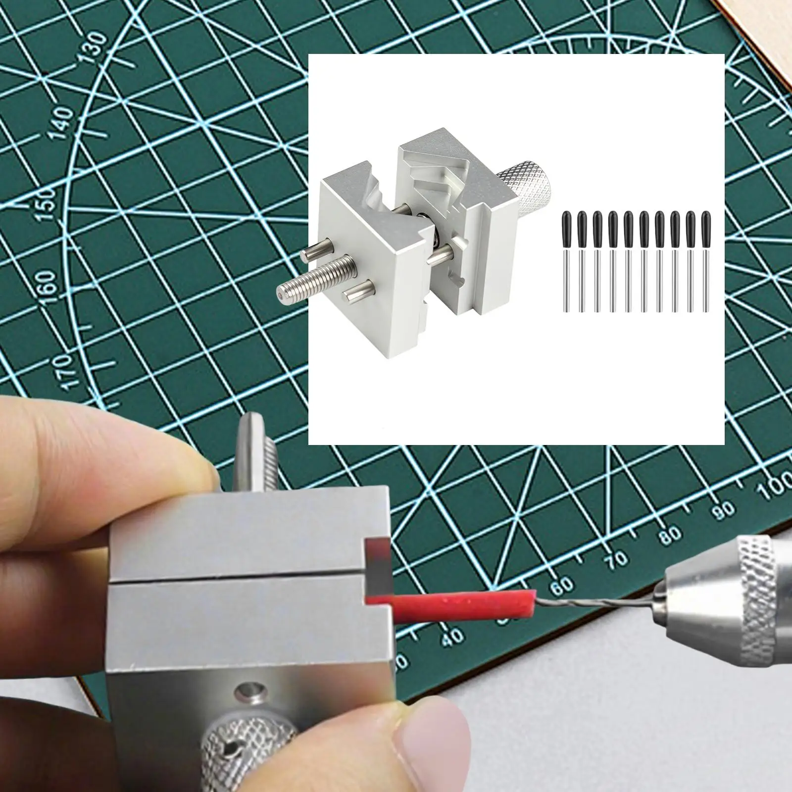 Mini Vise Universal Miniature Workbench Vise for Craft Carving Model Figures
Mini Vise Universal Miniature Workbench Vise for Craft Carving Model Figures