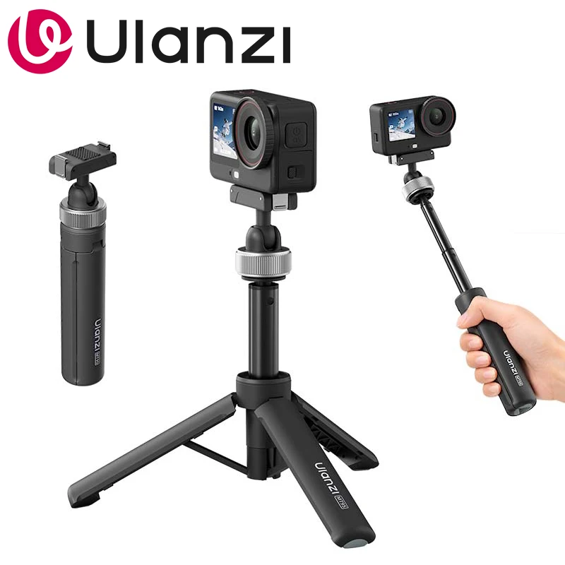 Ulanzi MT95 Portable Mini Tripod Handhed Selfie Stick for DJI Action 6 / Osmo Nano Action Camera Outdoor Vlog Photography
Ulanzi MT95 Portable Mini Tripod Handhed Selfie Stick for DJI Action 6 / Osmo Nano Action Camera Outdoor Vlog Photography