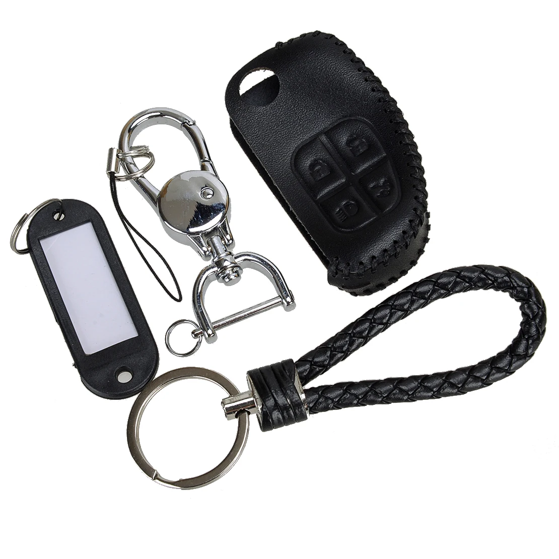 Remote Flip Car Key Fob Case Cover Fit for Jaguar X-Type S-Type XJ8 XJR 2004 2005 2006 2007 2008 Black Leather
Remote Flip Car Key Fob Case Cover Fit for Jaguar X-Type S-Type XJ8 XJR 2004 2005 2006 2007 2008 Black Leather