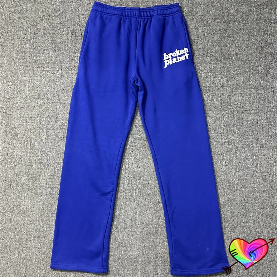 2024fw Blue Broken Planet White Logo Pants Men Women Fleece Broken Planet Pants High Quality Sweatpants Straight Trousers
2024fw Blue Broken Planet White Logo Pants Men Women Fleece Broken Planet Pants High Quality Sweatpants Straight Trousers