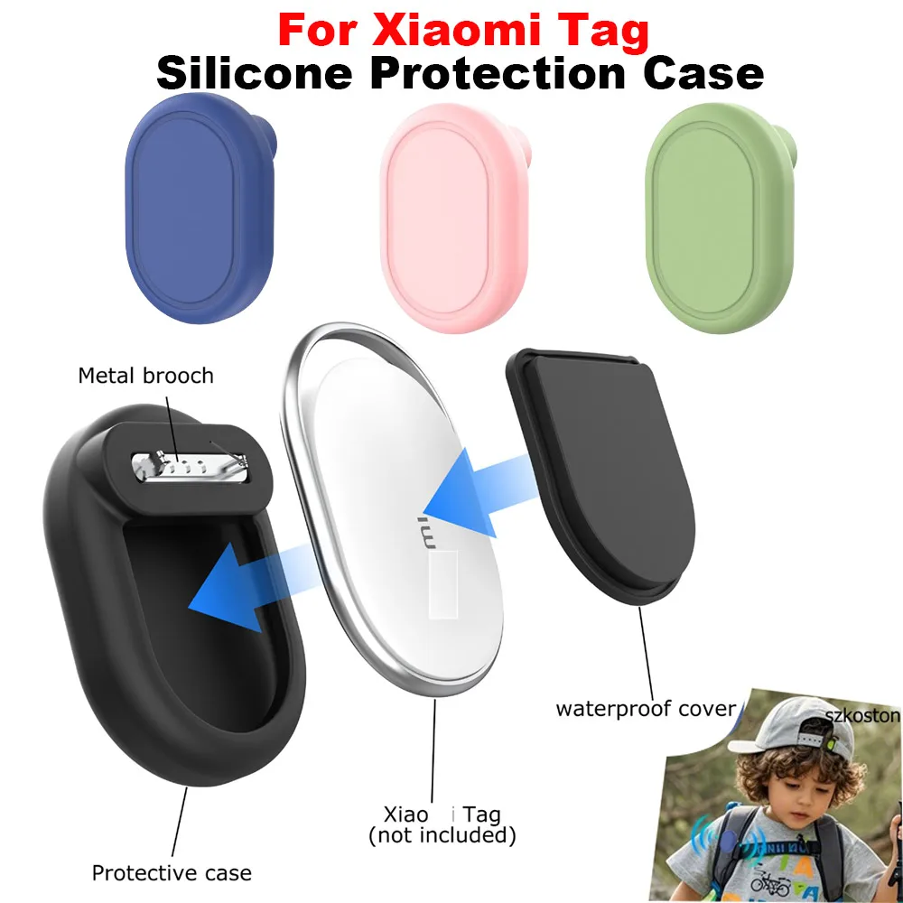 For Xiaomi Tag Silicone Protection Case with Pin for Xiaomi Tag GPS Tracker Hidden Holder Clip Waterproof Cover for Kids Elderly
For Xiaomi Tag Silicone Protection Case with Pin for Xiaomi Tag GPS Tracker Hidden Holder Clip Waterproof Cover for Kids Elderly
