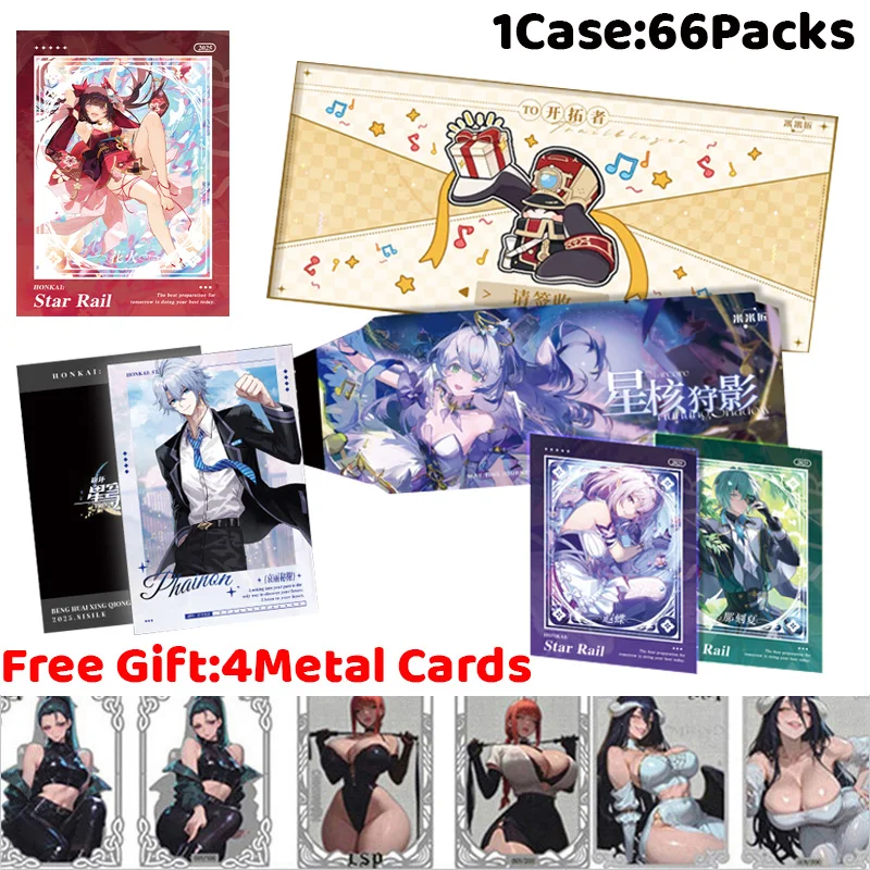 Honkai Star Railway Starcore Hunting Shadow Polaroid Card Collection Sexy Waifu Cards ACG Girls Booster Box Hobbies Gifts
Honkai Star Railway Starcore Hunting Shadow Polaroid Card Collection Sexy Waifu Cards ACG Girls Booster Box Hobbies Gifts