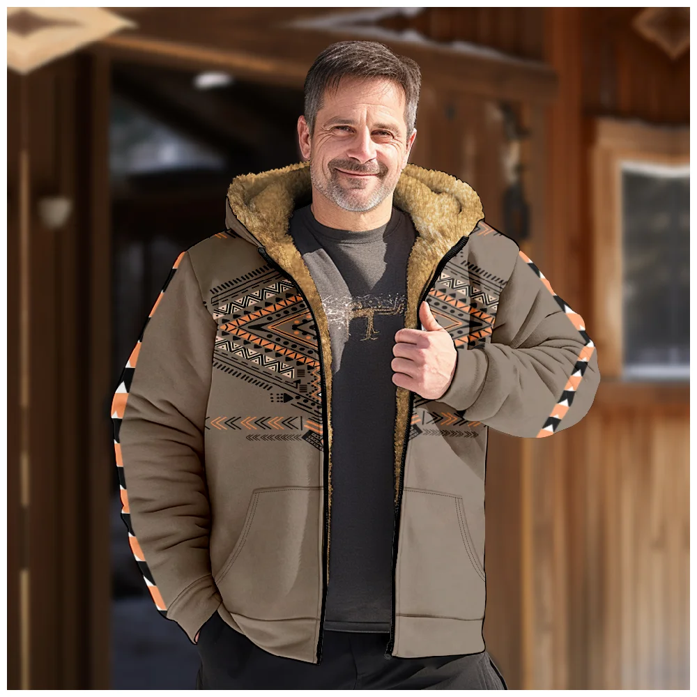 Men's Zipper Hoodies Coat Aztec Retro Casual Winter For Men/Women Clothing Long Sleeve Sweatshirt Jacket Outerwear
Men's Zipper Hoodies Coat Aztec Retro Casual Winter For Men/Women Clothing Long Sleeve Sweatshirt Jacket Outerwear