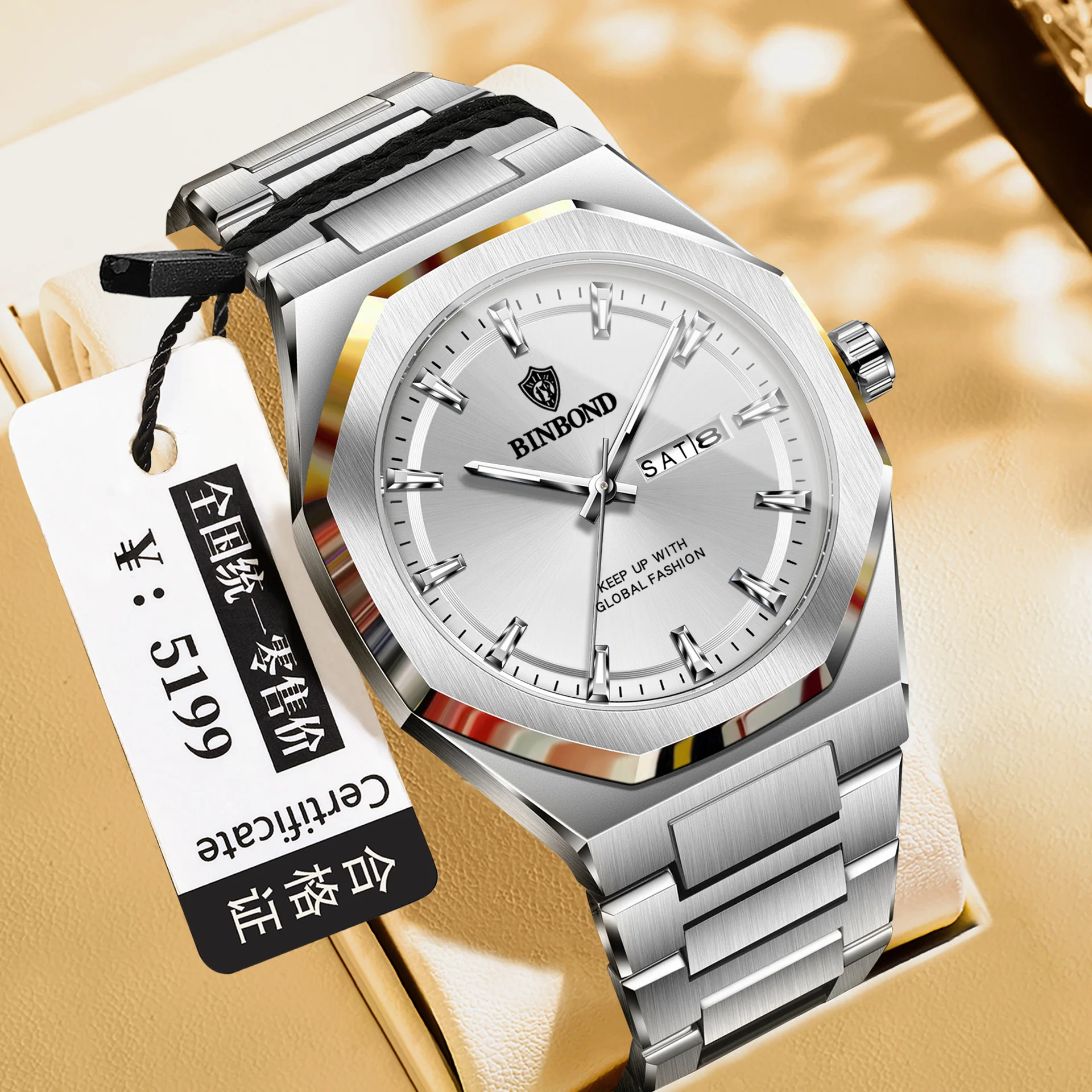 Men's Watch Brand Fashion Calendar Luminous Waterproof Quartz Watch Trend Casual Men's Wristwatch Clock
Men's Watch Brand Fashion Calendar Luminous Waterproof Quartz Watch Trend Casual Men's Wristwatch Clock