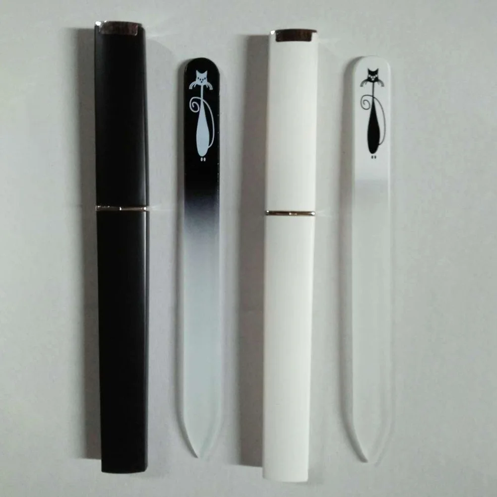 2Pcs Printed Glass Nail Files Eco Friendly Double Sided for Manicure Sanding Polish Removal Professional Personal Use Nail
2Pcs Printed Glass Nail Files Eco Friendly Double Sided for Manicure Sanding Polish Removal Professional Personal Use Nail