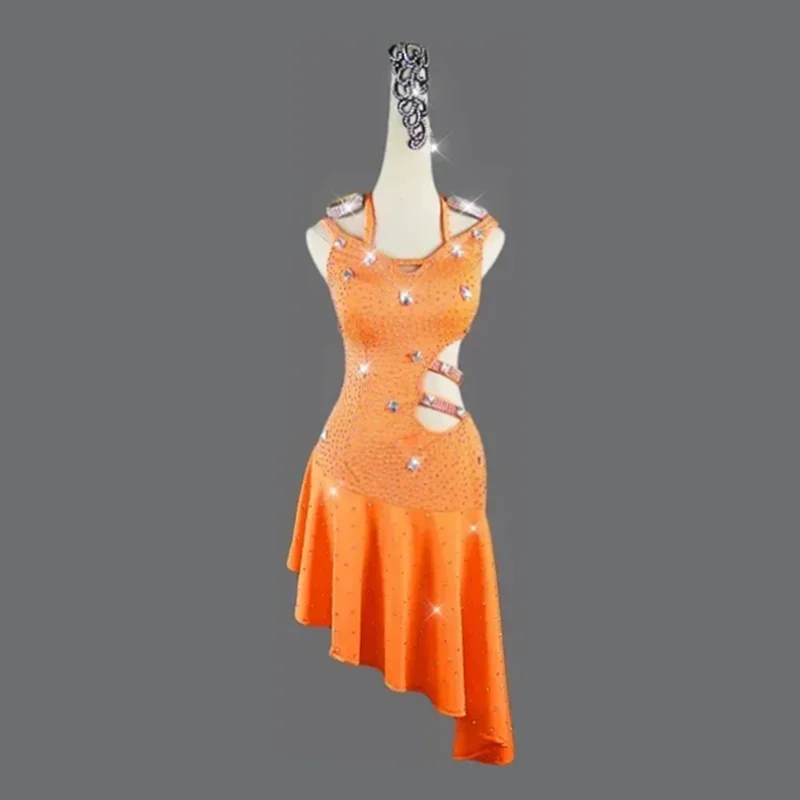 Latin Dance Dress New Costumes For Girl 2024 Woman Skirt Sport Performance Clothing Stage Party Line Competition Suit Stand Ball
Latin Dance Dress New Costumes For Girl 2024 Woman Skirt Sport Performance Clothing Stage Party Line Competition Suit Stand Ball