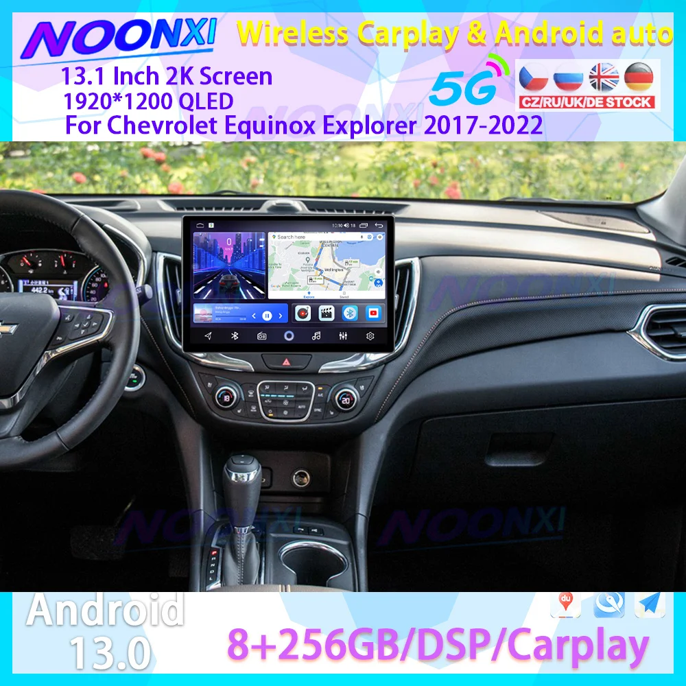 Автомагнитола на Android 13, мультимедийный видеоплеер Для Chevrolet Equinox Explorer 2017-2022, стерео навигация, GPS, 4G, Carplay, экран 2K
Автомагнитола на Android 13, мультимедийный видеоплеер Для Chevrolet Equinox Explorer 2017-2022, стерео навигация, GPS, 4G, Carplay, экран 2K