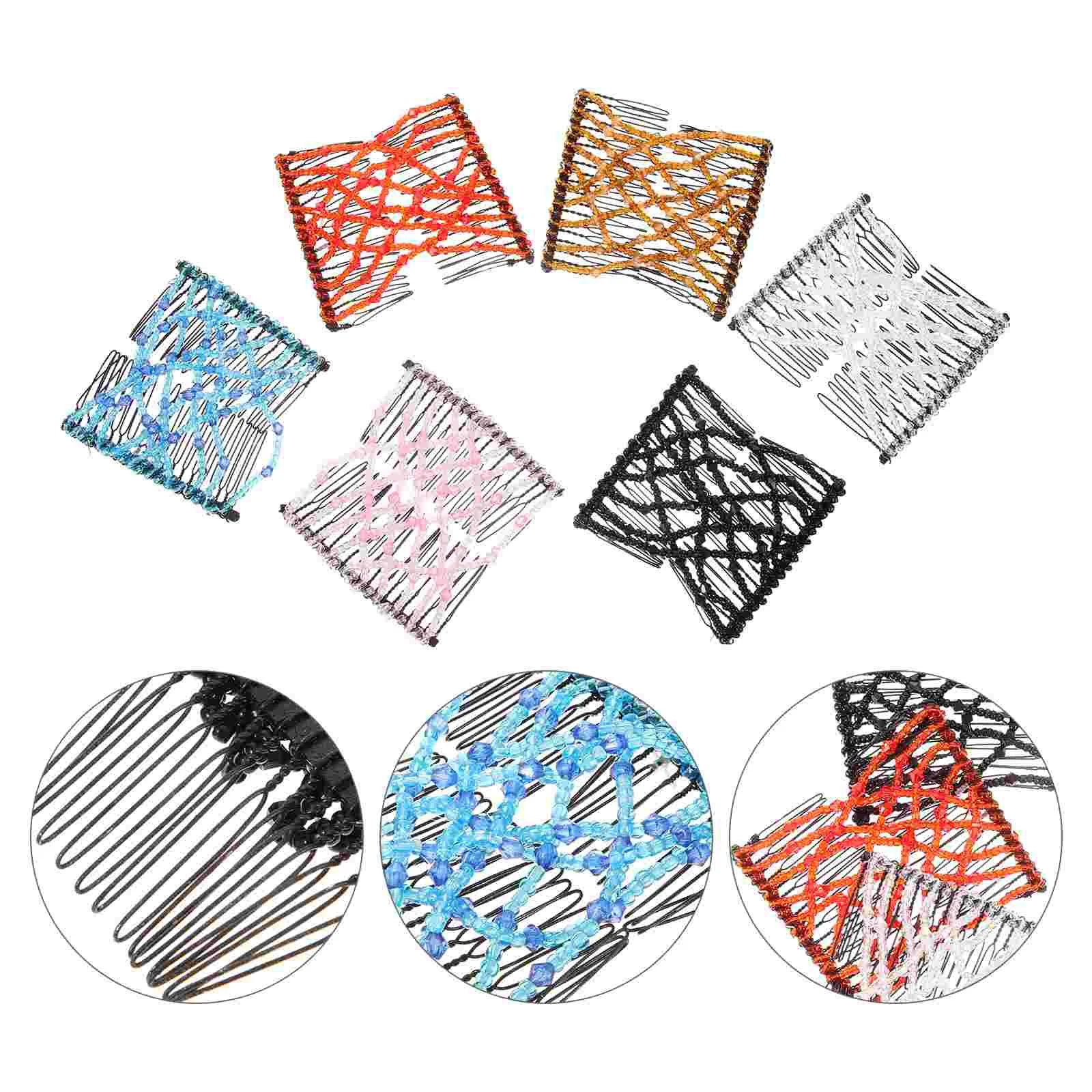 6pcs Multivariant Combs Beads String Combs Hair Styling Combs Hair Updo Accessories for Women Girls hair comb
6pcs Multivariant Combs Beads String Combs Hair Styling Combs Hair Updo Accessories for Women Girls hair comb