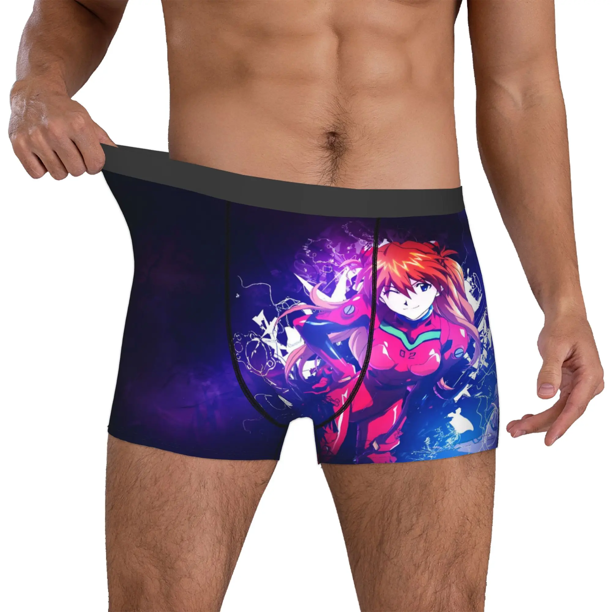 Customized Funny Evangelion Hot Cartoon Boxers Shorts Panties Men's Underpants Stretch Briefs Underwear
Customized Funny Evangelion Hot Cartoon Boxers Shorts Panties Men's Underpants Stretch Briefs Underwear