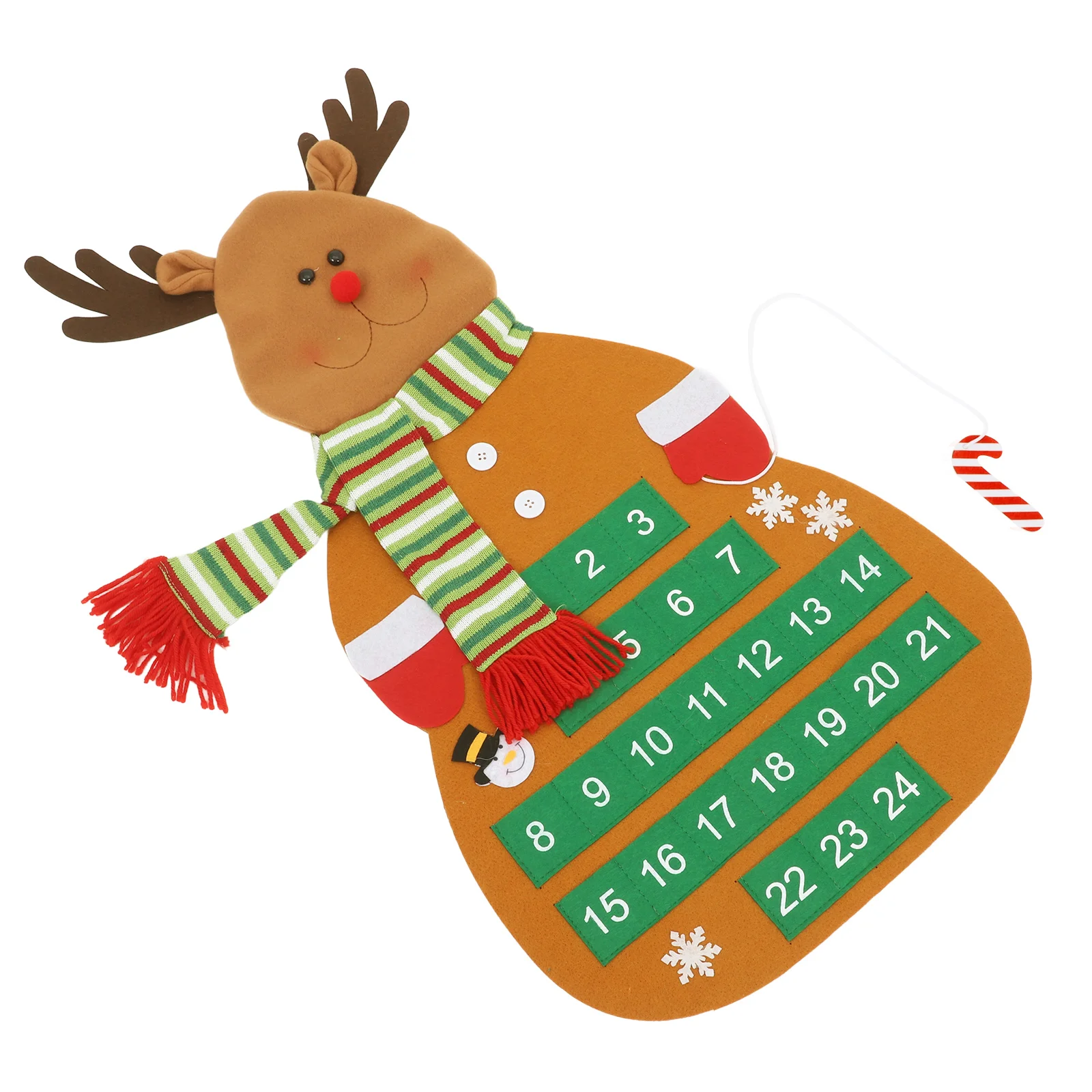 Wall Calendar Christmas Door Decor Toy Countdown Decoration Elements Brown Front Baby
Wall Calendar Christmas Door Decor Toy Countdown Decoration Elements Brown Front Baby