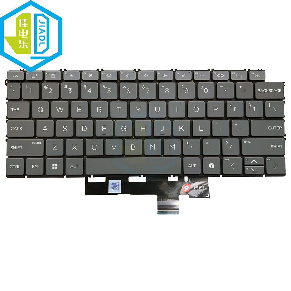 Американская английская RU русская серая клавиатура с подсветкой для HP OmniBook Ultra 14-FD Ultra Flip 14-FH с версией AI, оригинальная новинка
Американская английская RU русская серая клавиатура с подсветкой для HP OmniBook Ultra 14-FD Ultra Flip 14-FH с версией AI, оригинальная новинка