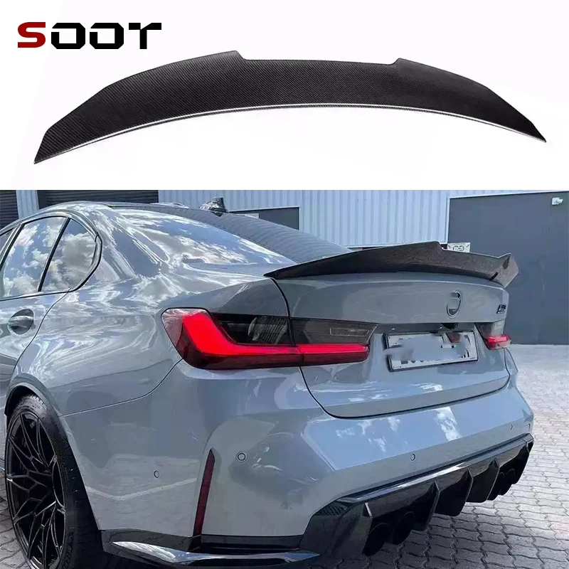 Carbon Fiber Tail fins For BMW 3 4 series G20 G22 M3 M4 G80 G82 Rear Spoiler Duckbill Car Wing Retrofit the rear wing Auto Parts
Carbon Fiber Tail fins For BMW 3 4 series G20 G22 M3 M4 G80 G82 Rear Spoiler Duckbill Car Wing Retrofit the rear wing Auto Parts