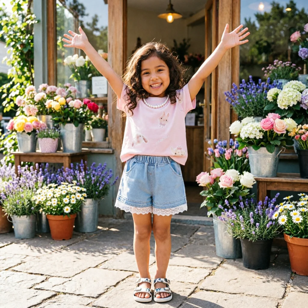 Summer Toddler Baby Girls Cotton Stylish Pearl Necklace T-shirt Top+Lace Jeans Shorts Set Kids 2PCS Tracksuit Child Outfit 1-6Yr
Summer Toddler Baby Girls Cotton Stylish Pearl Necklace T-shirt Top+Lace Jeans Shorts Set Kids 2PCS Tracksuit Child Outfit 1-6Yr