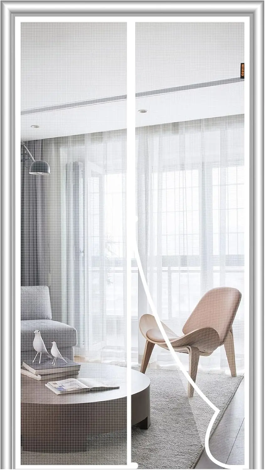 Магнитные дверные сетки, подходят для дверей размером 36'' x 82'', устойчивы к царапинам, из полиэстера, подходят для домашних животных, самозакрывающиеся, без сверления.
Магнитные дверные сетки, подходят для дверей размером 36'' x 82'', устойчивы к царапинам, из полиэстера, подходят для домашних животных, самозакрывающиеся, без сверления.
