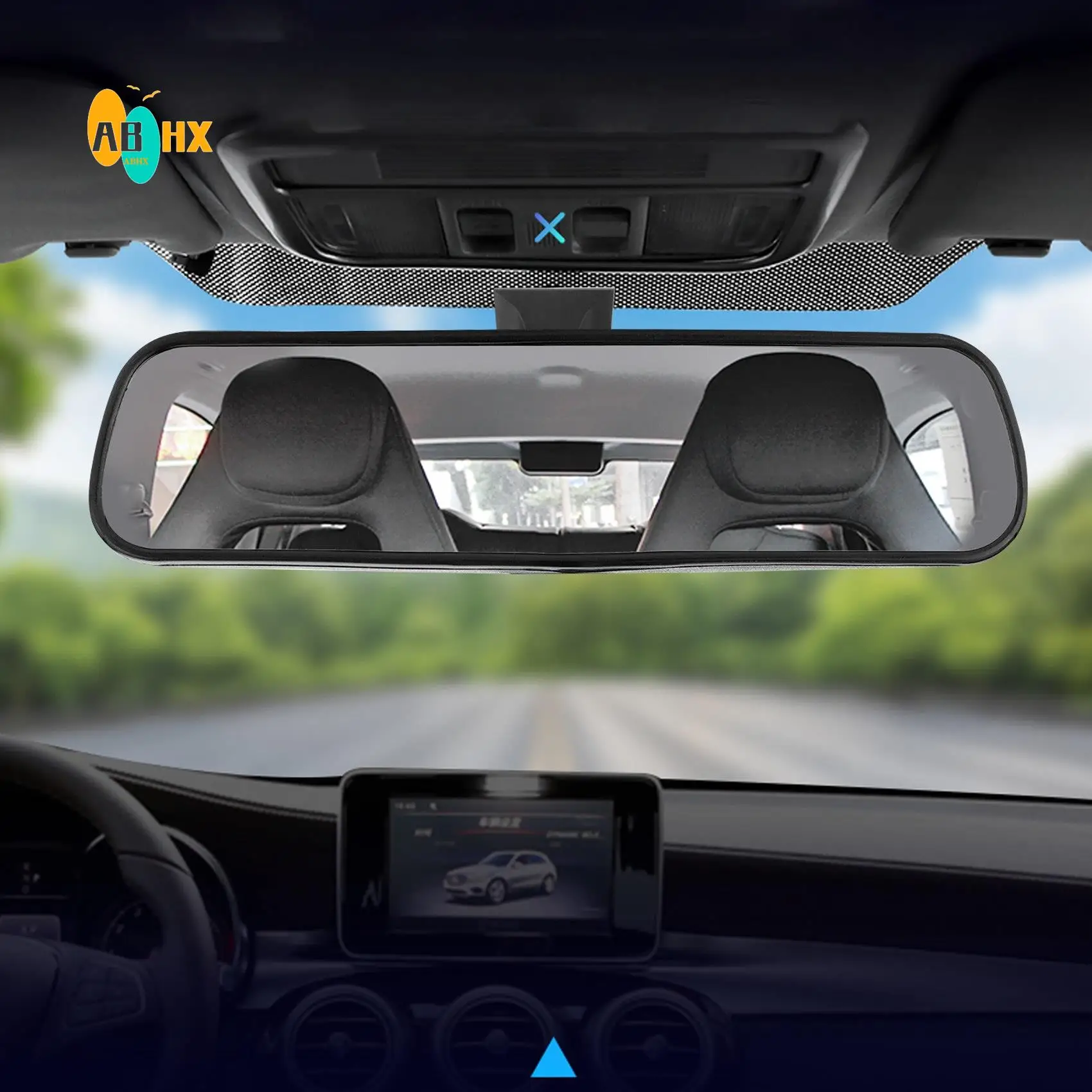 ABHX-360 Degree Adjustable Auto Universal Interior Rear View Mirror Replacement Glass 8 Inch Day / Night
ABHX-360 Degree Adjustable Auto Universal Interior Rear View Mirror Replacement Glass 8 Inch Day / Night