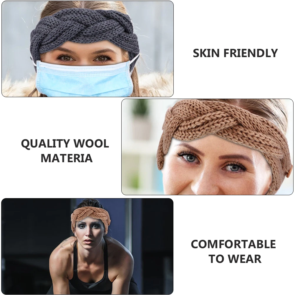 4pcs Warm Wool Yoga Hairb s Winter Ear Warmer Headb Warmer Winter Headb Head Wrap Sport Accessories
4pcs Warm Wool Yoga Hairb s Winter Ear Warmer Headb Warmer Winter Headb Head Wrap Sport Accessories