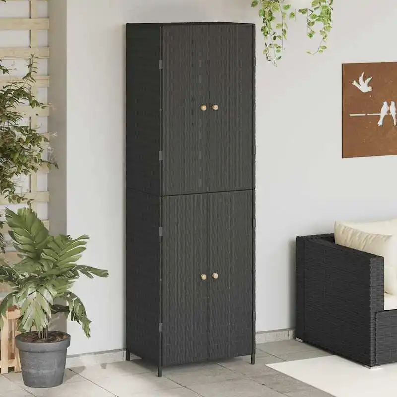 Garden Storage Cabinet Black
Garden Storage Cabinet Black