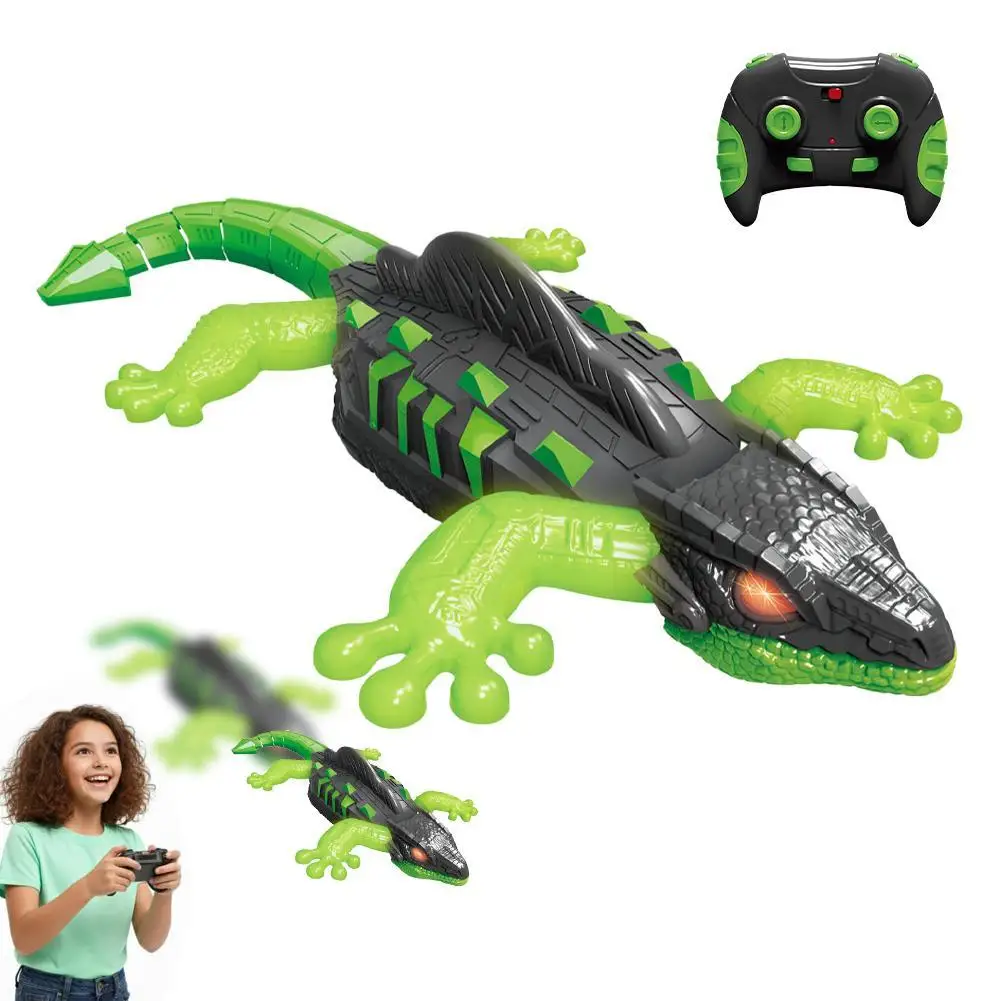 RC Wall Climbing Lizard Toy Glow-in-the-dark Legs Bionic Sticky Gecko Robot Car Realistic Reptile Halloween Birthday Gift
RC Wall Climbing Lizard Toy Glow-in-the-dark Legs Bionic Sticky Gecko Robot Car Realistic Reptile Halloween Birthday Gift