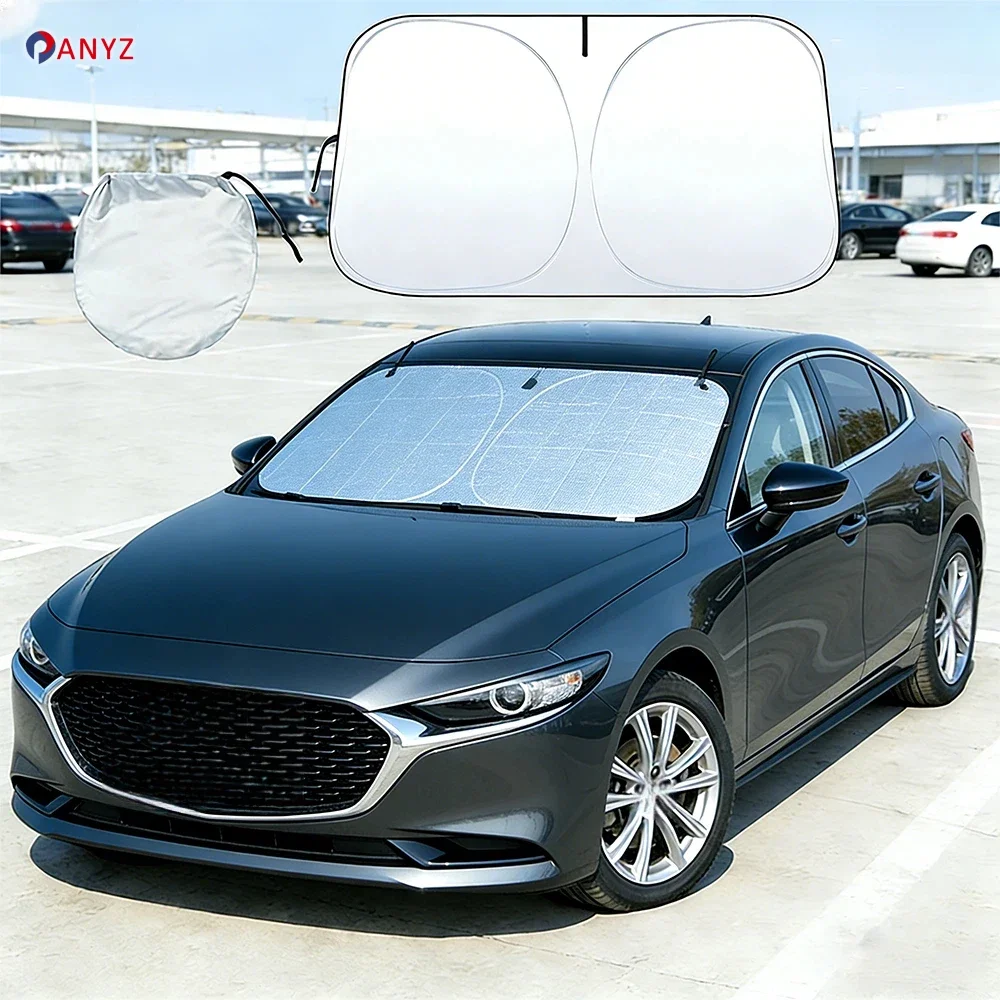 Car Windshield Sun Shade For Mazda 3 2019-2025 Sunshade Sun Visor Protector Foldable Blocks UV Rays
Car Windshield Sun Shade For Mazda 3 2019-2025 Sunshade Sun Visor Protector Foldable Blocks UV Rays
