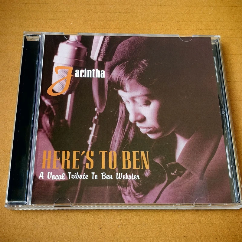 Jazz Jacintha Music CD Here's To Ben A Vocal Tribute To Ben Webster Album Music Record Cosplay Walkman Car Soundtracks Box Gifts
Jazz Jacintha Music CD Here's To Ben A Vocal Tribute To Ben Webster Album Music Record Cosplay Walkman Car Soundtracks Box Gifts
