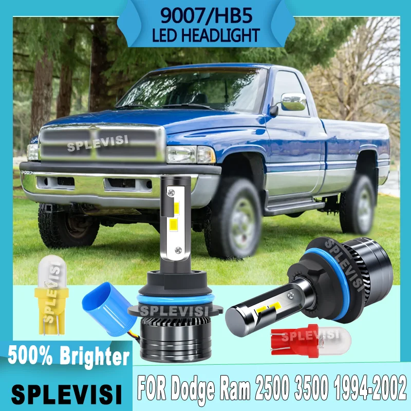 Wider View in Night Fog 18000LM/Bulb 50000hrs LED HEADLIGHT For Dodge Ram 2500 3500 1994 1995 1996 1997 1998 1999 2000 2001 2002
Wider View in Night Fog 18000LM/Bulb 50000hrs LED HEADLIGHT For Dodge Ram 2500 3500 1994 1995 1996 1997 1998 1999 2000 2001 2002