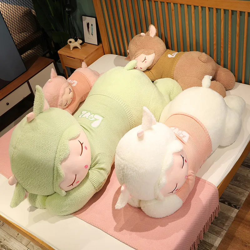 Cute Lying Sheep Plush Pillow Toys Soft Plush Alpacasso Alpaca Dolls Stuffed Animal Toy Children Girls Birthday Gift
Cute Lying Sheep Plush Pillow Toys Soft Plush Alpacasso Alpaca Dolls Stuffed Animal Toy Children Girls Birthday Gift