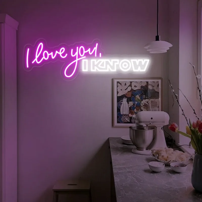 I Love You I Know Neon Signs,Party Background Decor, Custom Led Neon Light,Couples Gift,Wedding Backdrop Sign,Home Wall Decor
I Love You I Know Neon Signs,Party Background Decor, Custom Led Neon Light,Couples Gift,Wedding Backdrop Sign,Home Wall Decor