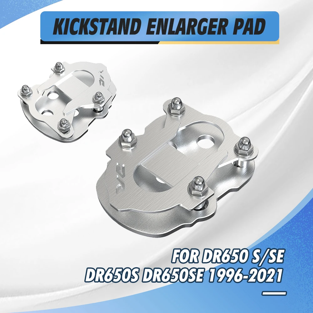 FOR SUZUKI DR650 S/SE DR650S DR650SE 1996-2021 Motorcycle Accessories Kickstand Side Stand Extension Enlarger Extender Pad Plate
FOR SUZUKI DR650 S/SE DR650S DR650SE 1996-2021 Motorcycle Accessories Kickstand Side Stand Extension Enlarger Extender Pad Plate