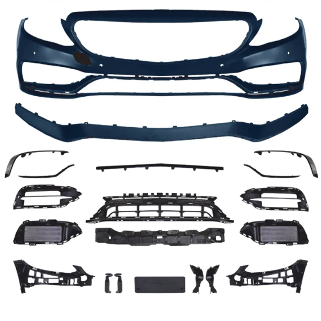 Auto Modification Parts for Mercedes- C-Class W205 Upgrade to C63S AMG PP Front Bumper Kits with Front Lip 2015-2021
Auto Modification Parts for Mercedes- C-Class W205 Upgrade to C63S AMG PP Front Bumper Kits with Front Lip 2015-2021