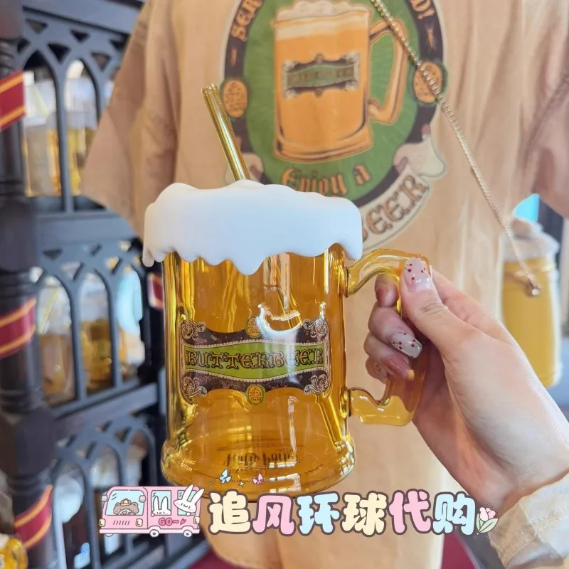 Оригинальная стеклянная соломенная стеклянная кружка серии Butterbeer Beijing Universal Studios, стеклянная и кружка
Оригинальная стеклянная соломенная стеклянная кружка серии Butterbeer Beijing Universal Studios, стеклянная и кружка