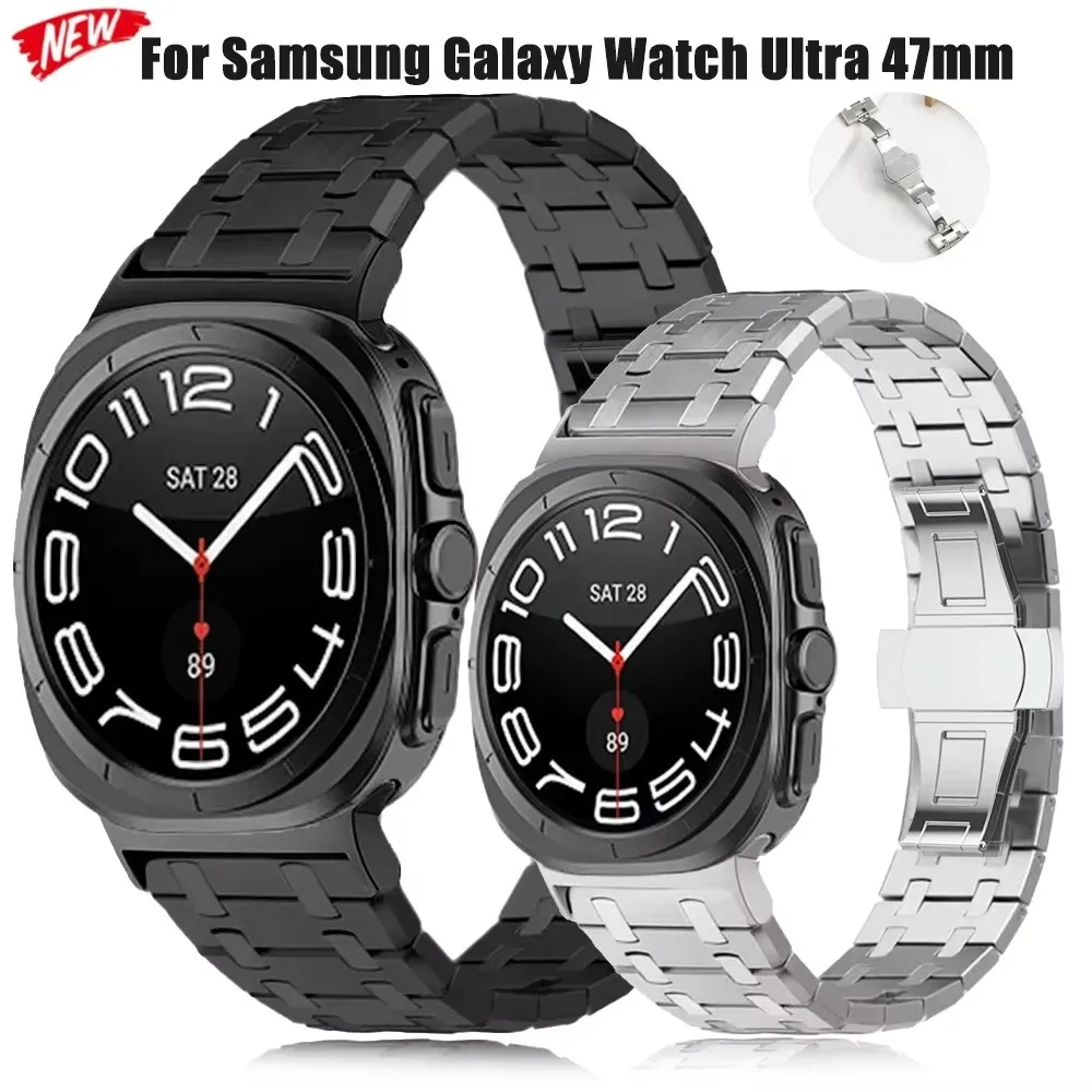 Stainless Steel Business Bracelet For Galaxy Watch Ultra 47mm Smartwatch Accessories For Samsung Galaxy Watch Ultra 47mm Correa
Stainless Steel Business Bracelet For Galaxy Watch Ultra 47mm Smartwatch Accessories For Samsung Galaxy Watch Ultra 47mm Correa