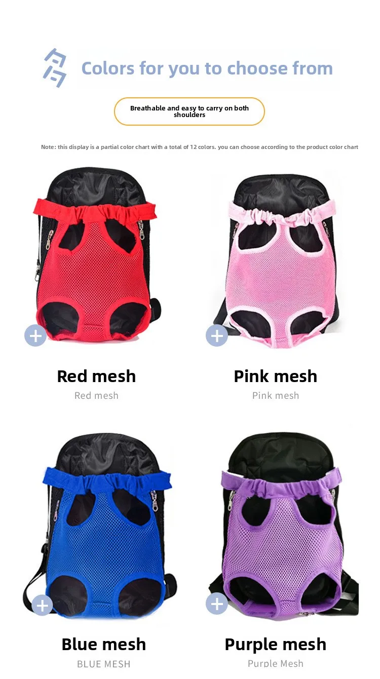 Pet Backpack, Leg Adjustable Cat and Dog Backpack, Easy Fit Travel Backpack Suitable for Small Medium Puppy Cat Hiking Camping
Pet Backpack, Leg Adjustable Cat and Dog Backpack, Easy Fit Travel Backpack Suitable for Small Medium Puppy Cat Hiking Camping
