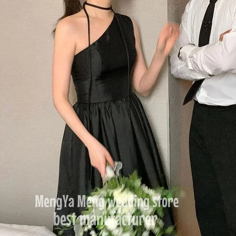 ZHUISHU 2025 One-Shoulder A-Line Evening Party Dresses Black Korea Customized Elegant Women Formal Gowns Event Prom Gowns
ZHUISHU 2025 One-Shoulder A-Line Evening Party Dresses Black Korea Customized Elegant Women Formal Gowns Event Prom Gowns