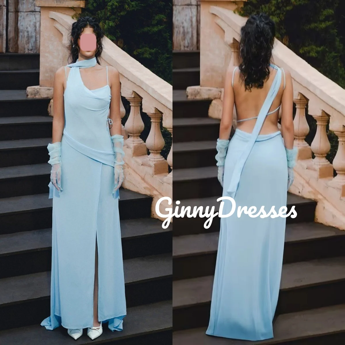 Свадебное платье на заказ, синее, с вырезом халтер, для торжественных мероприятий, в пол, с оборками, вечернее платье
Свадебное платье на заказ, синее, с вырезом халтер, для торжественных мероприятий, в пол, с оборками, вечернее платье