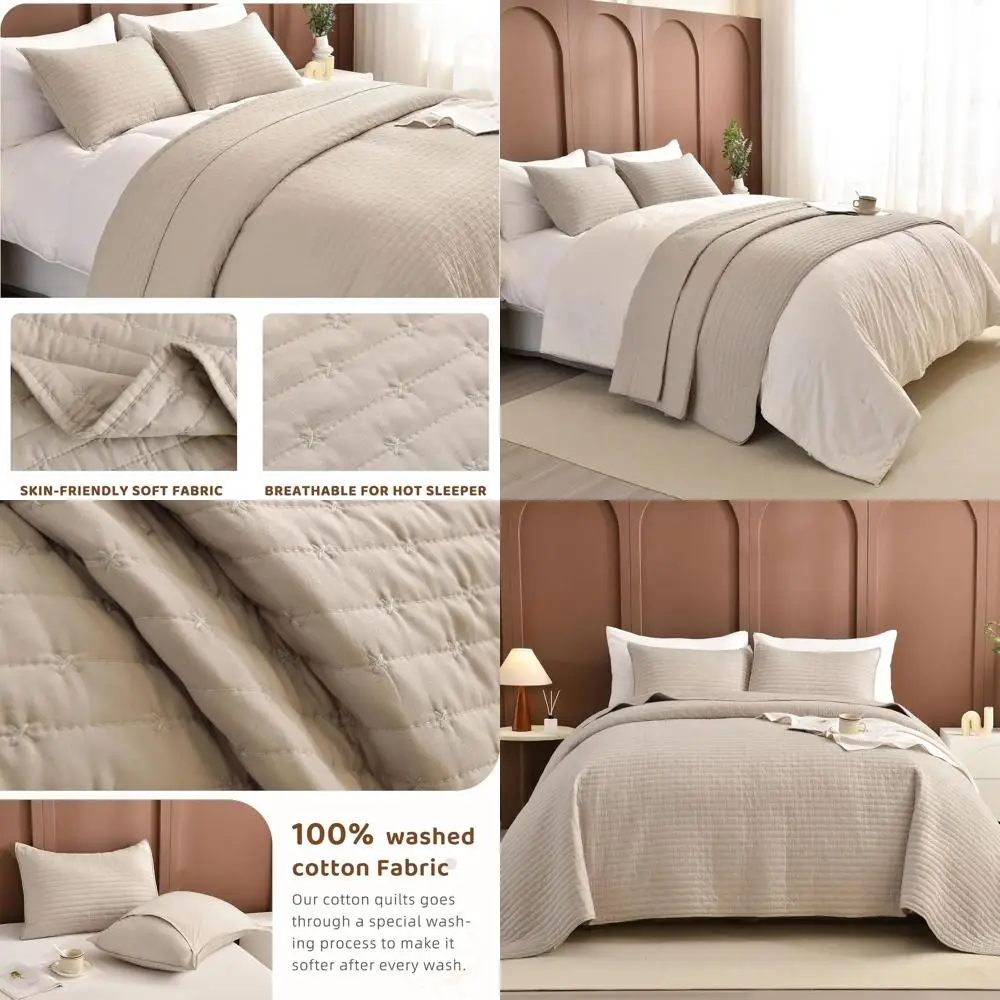 Большой комплект одеял King из 100% хлопка, 128x120 дюймов, цветное льняное покрывало из трех предметов для очень большой кровати California King, Suitab
Большой комплект одеял King из 100% хлопка, 128x120 дюймов, цветное льняное покрывало из трех предметов для очень большой кровати California King, Suitab