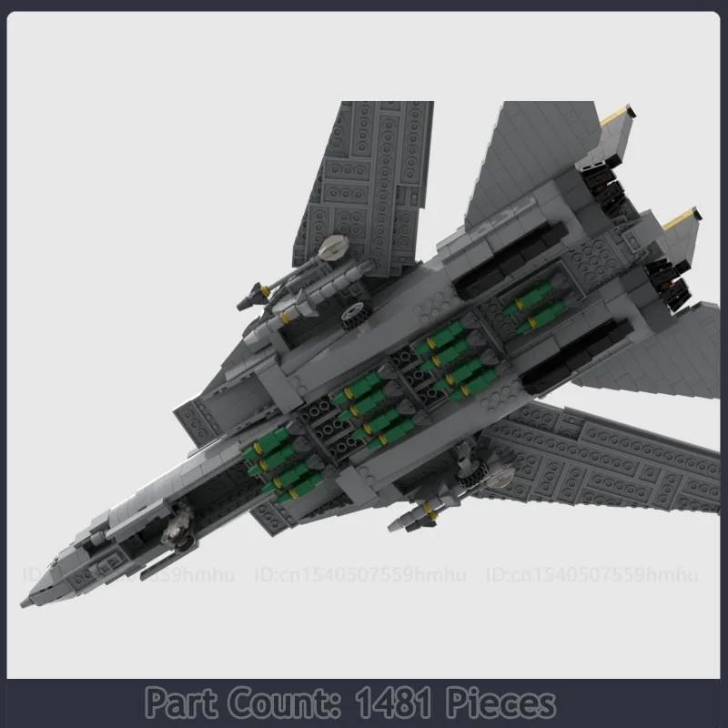 Moc Building Blocks F-14 Tomcat (A) Creative Technology Bricks DIY Assembly Model Transportation Toys Display Collection Gift
Moc Building Blocks F-14 Tomcat (A) Creative Technology Bricks DIY Assembly Model Transportation Toys Display Collection Gift
