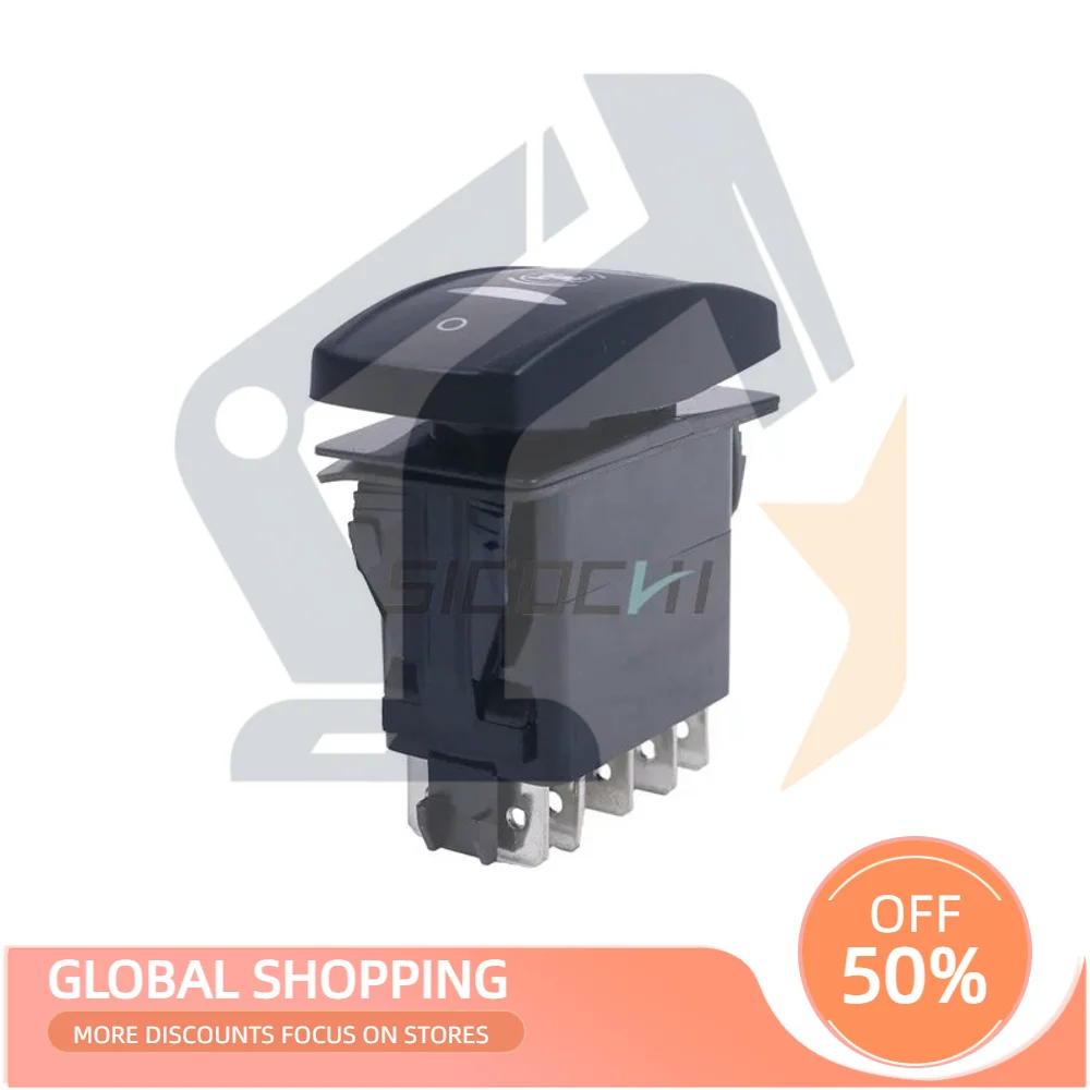 For Cat Rocker Switch Sensor, Engineering Machinery Excavator Component, Button 214-4692
For Cat Rocker Switch Sensor, Engineering Machinery Excavator Component, Button 214-4692