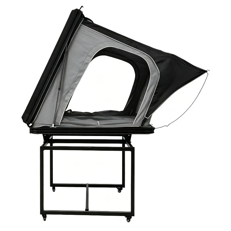The aluminum tube supports the U-shaped door camping roof tent, flips open, expands the space, and greatly improves
The aluminum tube supports the U-shaped door camping roof tent, flips open, expands the space, and greatly improves